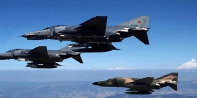 Kuzey Irak'a hava harekatı: 9 terörist öldürüldü