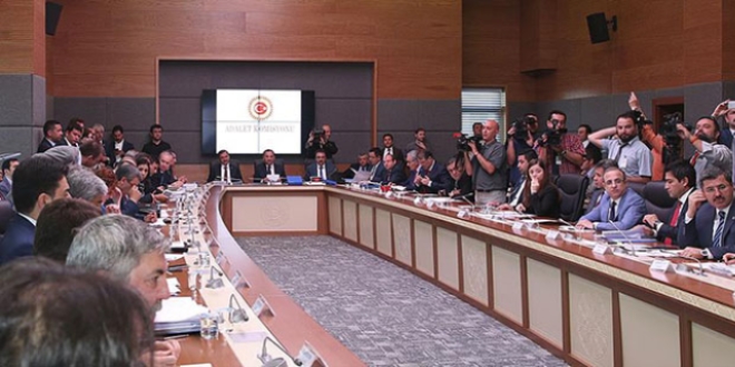 Yüksek yargıda yeni düzenleme tasarısının 17 maddesi kabul edildi