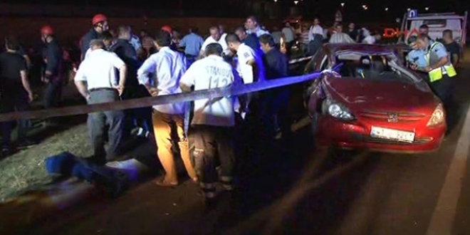Tuzla'da trafik kazası: 1 ölü, 4 yaralı