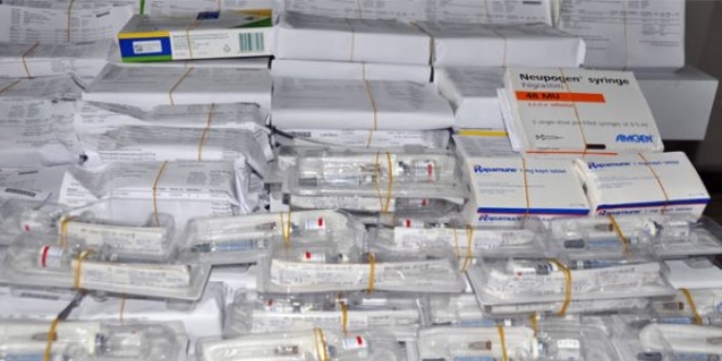 Van'da 2 milyon lira değerinde kaçak ilaç ele geçirildi