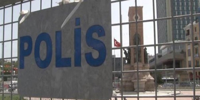 Taksim Meydanı'nda geniş güvenlik önlemi