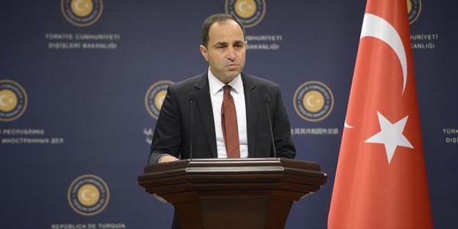Dışişleri: 'Sivillere ateş açıldığı' iddiaları gerçeği yanstımıyor