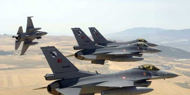 DAEŞ'e ait 33 silah mevzisi vuruldu
