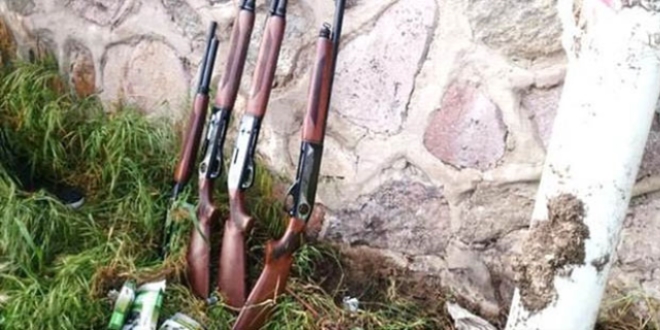 Çözüm süreci devam ederken silah gömmüşler
