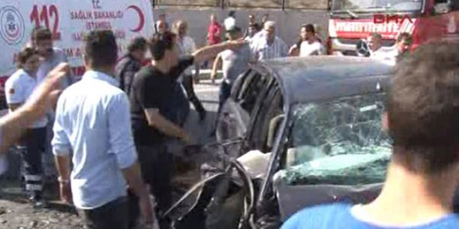 İstanbul'da feci kaza: 2 ölü