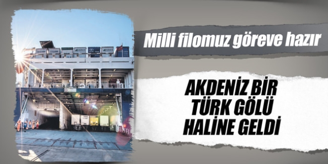 U.N. Ro-Ro Akdeniz'i Türk gölüne çevirdi