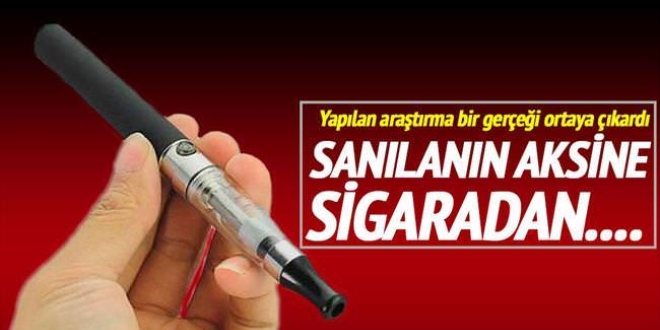 E-sigara da sigara kadar zararlı çıktı
