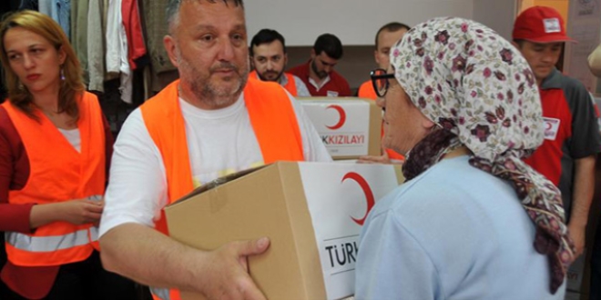 Türk Kızılayından 400 bin ihtiyaç sahibine ramazan yardımı