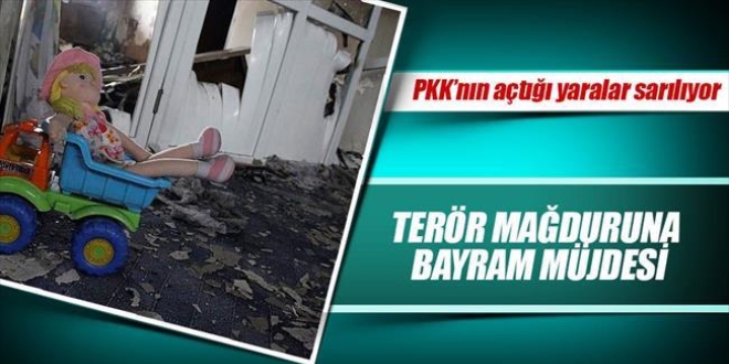 Terörden zarar görenin ev eşyasını da devlet alacak