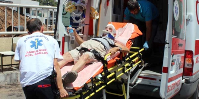 Bodrum'da trafik kazası: 8 yaralı