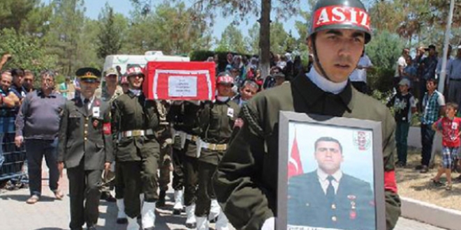 Şehit uzman çavuş Atal son yolculuğuna uğurlandı