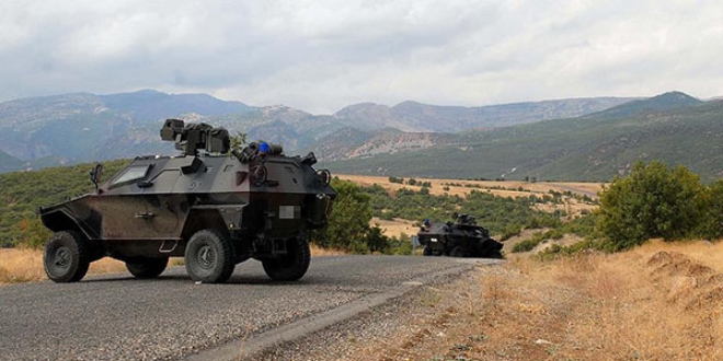Tunceli'de baz alanlar 'geici askeri gvenlik blgesi' ilan edildi