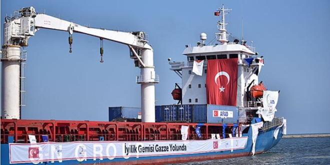Türkiye'den Gazze'ye 11 bin ton insani yardım