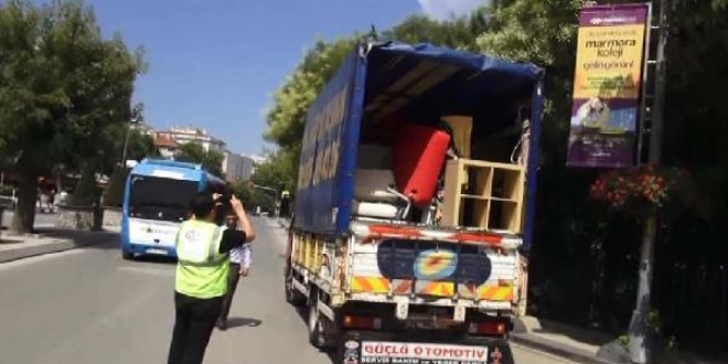İstanbulda korsan nakliyecilere denetim