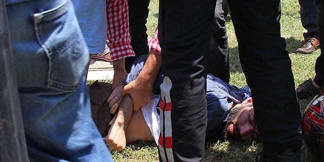'Üzerimde bomba var' diye bağıran zanlı adliyeye sevk edildi