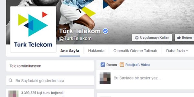 Trk Telekom sosyal medyada da sektrnn lideri