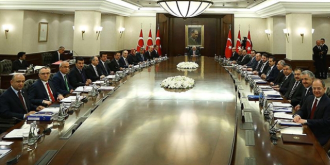 Bakanlar Kurulu toplandı