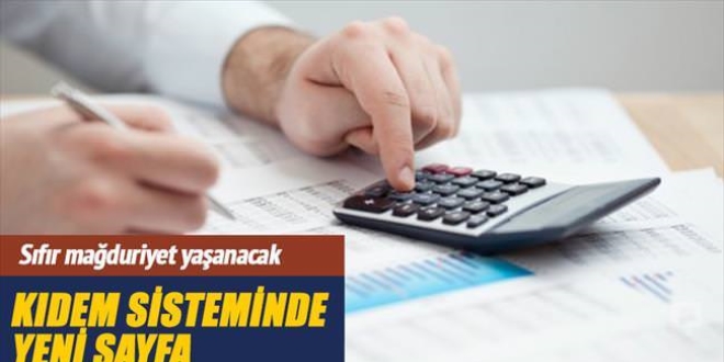 Kıdem'de İsteyene toplu para isteyene yüksek maaş