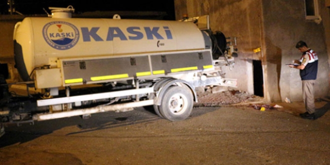 Belediye işçisi feci şekilde can verdi