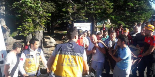 Uludağ'da kaybolan yaşlı adama 10 saat sonra ulaşıldı
