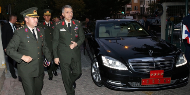 Orgeneral Mendi, Bayhan'a taziye ziyaretinde bulundu