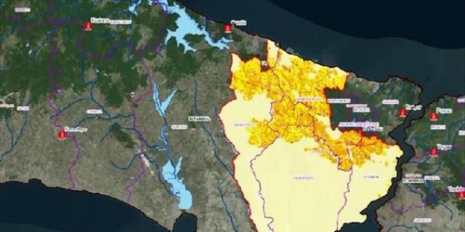 stanbul'daki ormanlarn risk haritas karld