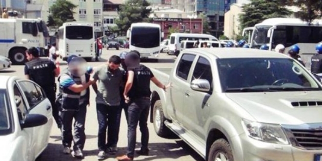 DBP il başkanı ile birlikte 5 kişi gözaltına alındı