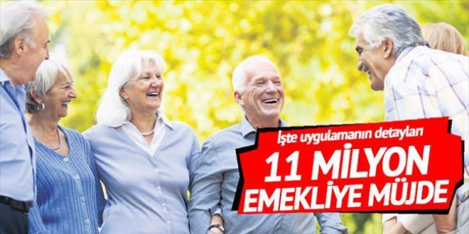 11 milyon emekliye banka promosyonu için çalışma tamamlandı