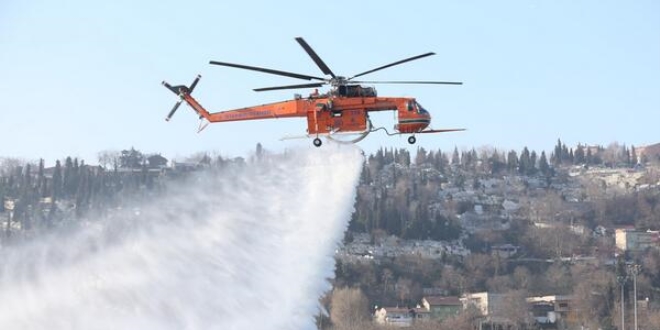 Orman yangnlarna helikopterle hzl mdahale edilebilecek