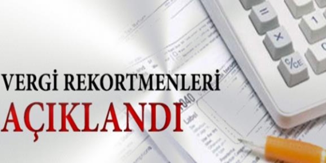 İşte 2015 yılının vergi rekortmeni