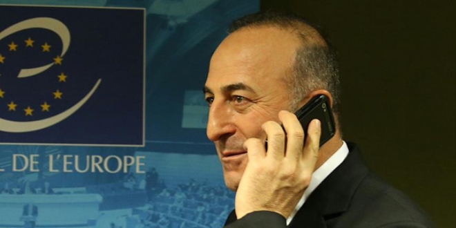 Çavuşoğlu Fransız mevkidaşı Ayrault ile görüştü