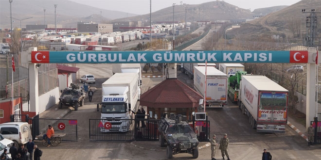 Gürbulak Sınır Kapısı güvenlik nedeniyle giriş- çıkışa kapatıldı