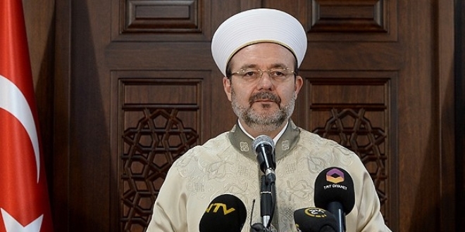 Diyanet Başkanı Görmez'den önemli açıklama