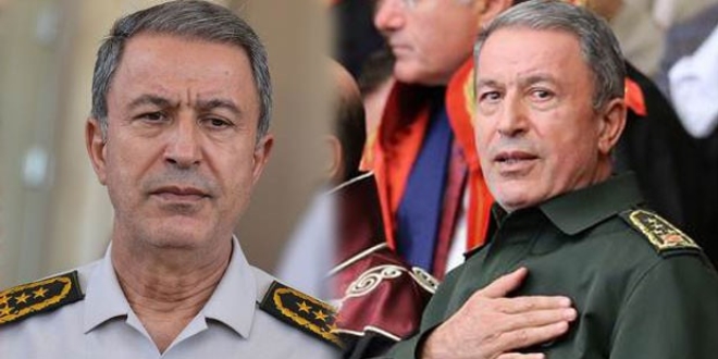 Akar'ı emir subayı ve özel kalemi gözaltına almaya çalışmış