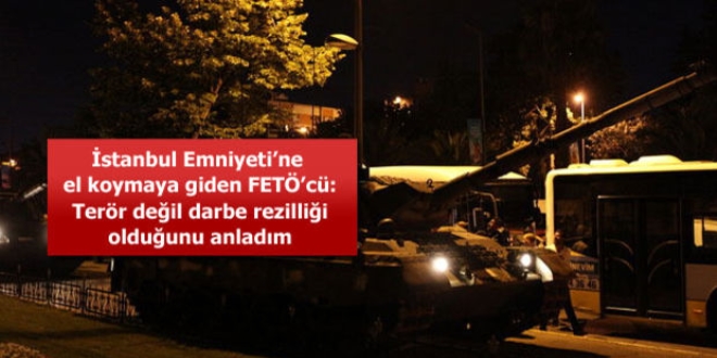 'Polise destek vereceğiz diye yola çıktık'