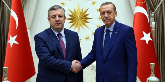 Cumhurbaşkanı Erdoğan Beştepe'de ilk kabulünü yaptı