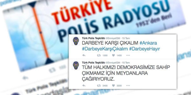 Emniyet darbecilerle sosyal medyada da mücadele etti