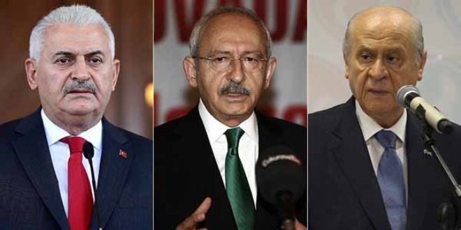 Yıldırım'dan CHP ve MHP'ye tezkere telefonu