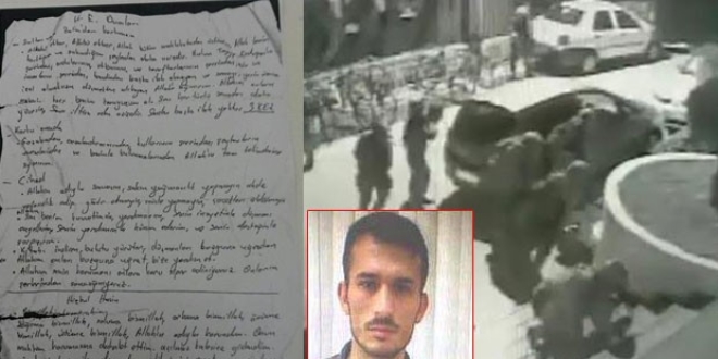 Marmaris baskıncısı yaralı yüzbaşıda şifreli dua!
