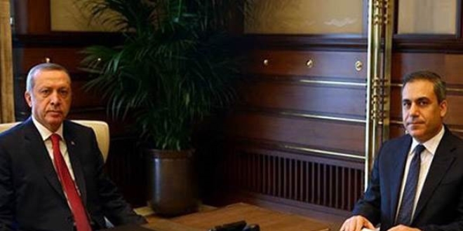 Erdoğan, MİT Müsteşarı Fidan'la görüştü