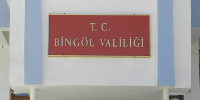 Bingl Valilii, OHAL Brosu kurdu