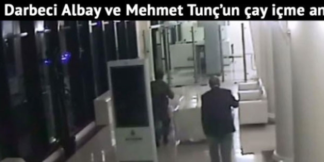 İBB'den yeni görüntüler: Darbeci askerlere çay ve yemek servisi