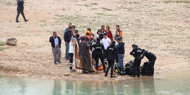 Karaman'da sulama havuzuna giren 3 ocuk bouldu