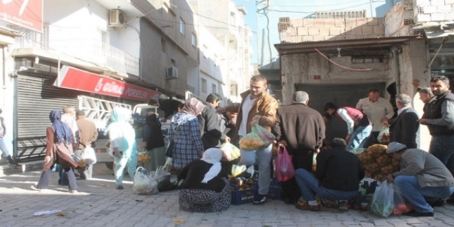 Nusaybin'de sokaa kma yasa ksmen kaldrlyor