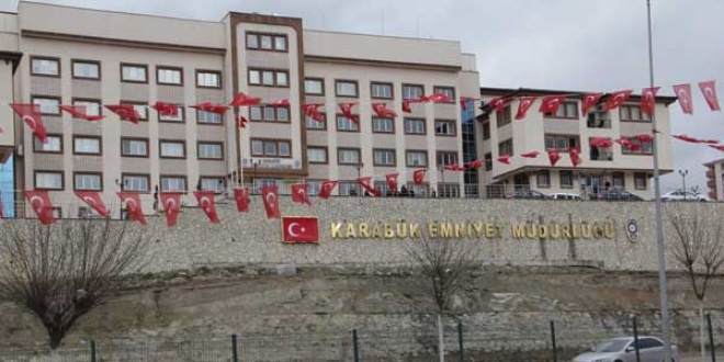 Karabük'te 1 polis tutuklandı, 11 memur açığa alındı
