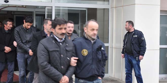Erzincan'da, FETÖ/PDY bağlantılı 24 kişi gözaltına alındı