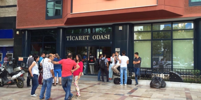 Denizli Ticaret Odası'nda arama başlatıldı