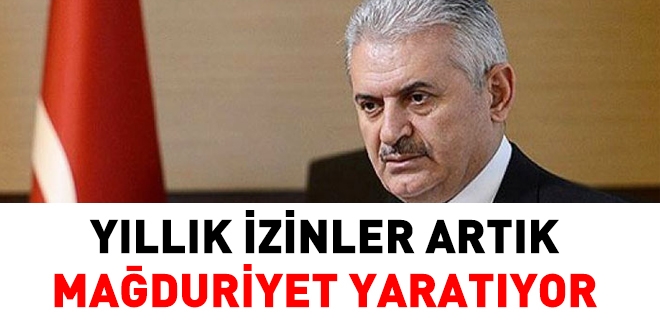 Yllk izinler artk maduriyet yaratyor