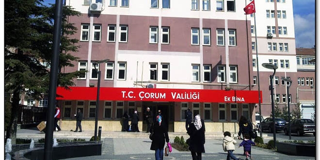 Çorum'da 494 kamu çalışanı açığa alındı