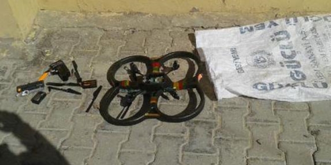 Suriye snrnda 'drone' ele geirildi